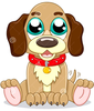 Cute Cartoon Puppy Image